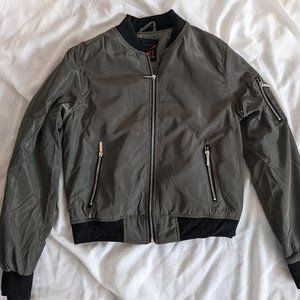 NEW Olive Bomber jacket